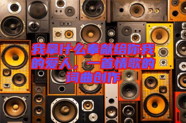 我拿什么奉獻給你我的愛人，一首情歌的詞曲創(chuàng)作