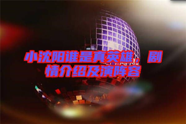 小沈陽誰是真英雄，劇情介紹及演陣容