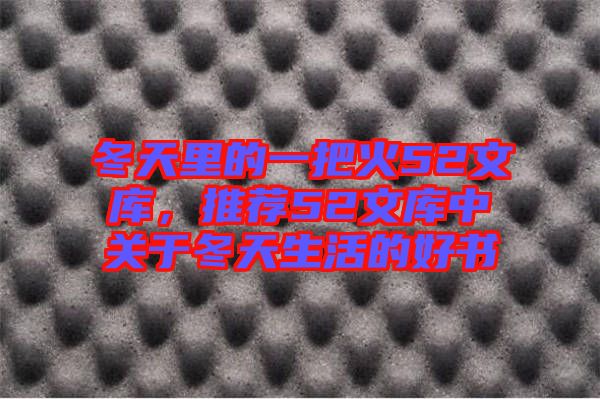 冬天里的一把火52文庫(kù)，推薦52文庫(kù)中關(guān)于冬天生活的好書(shū)