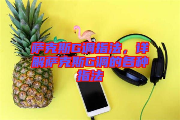 薩克斯G調指法，詳解薩克斯G調的各種指法