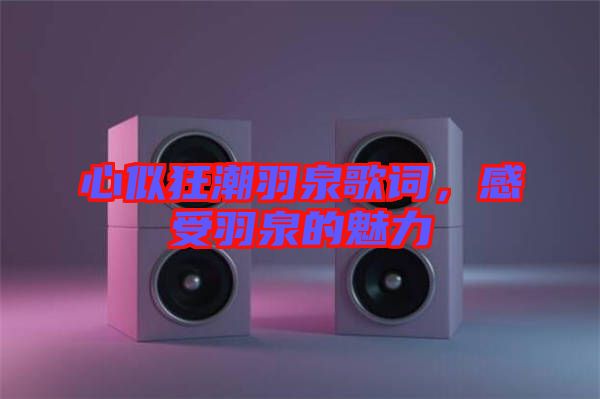 心似狂潮羽泉歌詞，感受羽泉的魅力